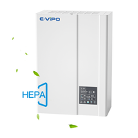 Système de ventilation mécanique mural sans conduit pour chambre individuelle, récupérateur d'air frais, purificateur, PM2.5, formaldéhyde