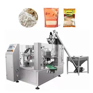 Automatic Rotary Spout Bag Filling and Packing Machine for 1kg/2kg/5kg Laundry Detergent Powder
