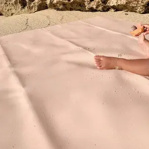 미끄럼 방지 소프트 미끄럼 방지 비건 가죽 아기 어린이 야외 배 시간 놀이 매트 활동 체육관 패드 피크닉 해변
