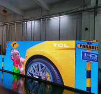 Écran LED d'intérieur pleine couleur P3 avec boîtier en fer 960*960 pour installation fixe, idéal pour scènes, animations, éducation et centres commerciaux