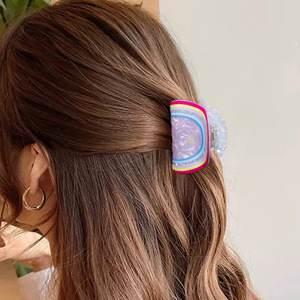 กิ๊บติดผมรูปปลาฉลามครึ่งขาทำจากขนยาวสุดสร้างสรรค์สไตล์เกาหลี - Product Image 4