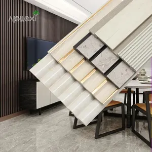Apolloxy pannello di parete personalizzato Ps pannello di parete interna 300 Mm pannello di plastica del soffitto 3D Ps decorativo