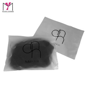 Hot Sale Custom <b>Plastic</b> Zipper <b>Bag</b> <b>for</b> Hair Custom Printed Logo <b>Packaging</b> <b>Plastic</b> <b>Bag</b> - Product Image 5