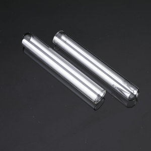 Tubos de Ensayo de Vidrio Transparente con Fondo Redondo, Tubo de Reactivo de Borosilicato de Alta Calidad para Uso en Laboratorio, Tubo de Ensayo Estándar, Múltiples Modelos - Product Image 3