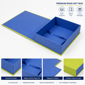 Boîte rigide de style <span class=keywords><strong>livre</strong></span> personnalisée avec rabat magnétique <span class=keywords><strong>pour</strong></span> emballage de luxe, inserts et cadeaux promotionnels - Product Image 2