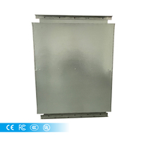 Silencieux d'air carré circulaire Type d'impédance silencieux Angle fer bride reliant l'atténuateur sonore pour les pièces de ventilateur de Ventilation HVAC