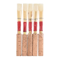 5pcs/ Pack Oboe Reeds Wind Instrument Part with Plastic Case