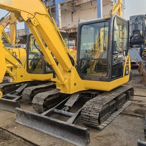 Excavadora Usada Komatsu PC56 de 5.6 Toneladas de Segunda Mano de Buena Calidad, Modelo Popular Japonés en Buen Estado, Disponible en Stock - Product Image 2