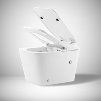 VIVI E3-GS WC monobloc à double chasse, à poser au sol, cuvette carrée en céramique de style européen pour hôtels