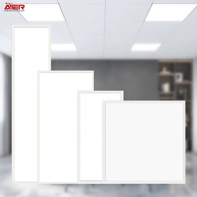 600x600mm Flat LED Panel Light 12W-96W  Energy Saving Backlit Design 90LM/W  Recessed Mount for Office Shop Hospital
