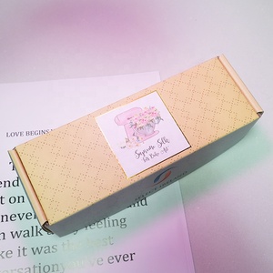 Saint Valentin fleur Rose emballage papier Mailer boîte pour baume à lèvres shampooing <span class=keywords><strong>douche</strong></span> spa cadeau pr boîte pour ensemble cadeau d'anniversaire de dame - Product Image 6