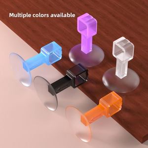 Silicone Door Stopper Punch-Free Door Handle Bumper Anti-Collision <b>Pad</b> for Bathroom Bedroom - Product Image 4