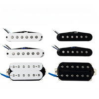 Set Pickup Gitar Elektrik DIY Kit Alnico 5 Single Coil Humbucker Konfigurasi SSH Suku Cadang Pengganti