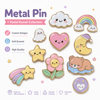 En gros, Pin's en métal émaillé souple Kawaii sur le thème des aliments, personnalisable avec logo de collations et desserts, idéal comme cadeau promotionnel pour événements, fabrication en gros