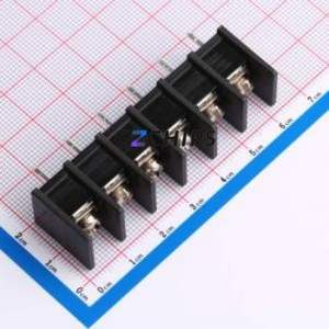 WJ55S-B-10.0-6P Barrier Terminal Block P=10mm Connector - Product Image 1