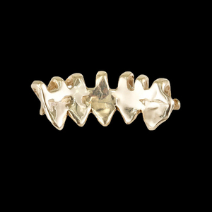 カスタムゴールドレター名<span class=keywords><strong>Grillz</strong></span> in 14k 10Kゴールドスターリングシルバーレター上下4歯グリルズS925スターリングシルバージュエリー - Product Image 4