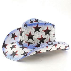 Sombrero de Paja Unisex Estilo Vaquero con Borde Ancho y Flecos, Transpirable, para Vacaciones, Viajes, Pesca, Esquí, Casual, con Acabado de Pintura en Aerosol Trenzada, Estilo Canadiense - Product Image 4