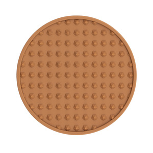 Black Silicone Coasters Double-Sided Absorbent Non-Slip Cup Mats for Hot Cold Drinks Deep Tray Design Table <b>Desk</b> Outdoor Use - Product Image 5