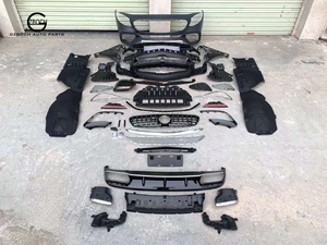 W217 S65กันชน S63สำหรับรถ <span class=keywords><strong>Mercedes</strong></span> W217 C217 <span class=keywords><strong>S</strong></span> Class <span class=keywords><strong>S</strong></span> <span class=keywords><strong>Coupe</strong></span> ที่ S63 <span class=keywords><strong>AMG</strong></span> S65 <span class=keywords><strong>AMG</strong></span> bodykit กระจังหน้ารถ - Product Image 2