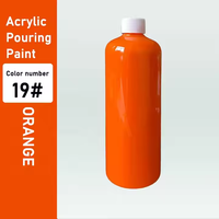Peinture acrylique DIY Fluid Bear de haute qualité 30ml/60ml/120ml/500ml/1L avec 37 couleurs différentes