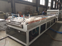 Extrudeuse en PVC WPC, fabrication de portières et de cadres de fenêtres, Machine de fabrication en promotion en chine