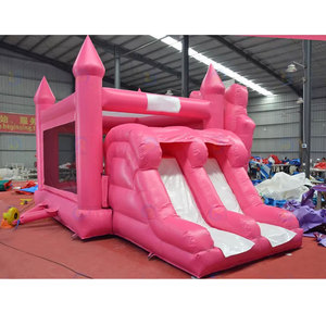 Nuevo Combo de Tobogán Inflable de PVC KARRY con Diseño de Gato de Dibujos Animados, 6.8x4.3m, Capacidad de 300-500kg - Product Image 1