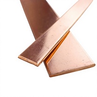 Barre plate en cuivre pur à 99,99 % de taille personnalisée C1100 C11000 C12200 T2 Tp2 avec certificat de test MTC en stock