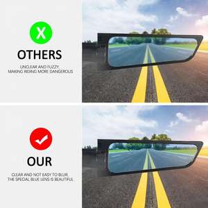 กระจกมองหลังแบบปีกคงที่สำหรับรถมอเตอร์ไซค์ <span class=keywords><strong>GSX</strong></span>-R <span class=keywords><strong>1000R</strong></span> ป้องกันแสงสะท้อน ผลิตในจีน ขายดีข้ามพรมแดน - Product Image 4