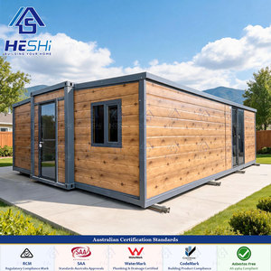 Casa Prefabricada Expandible en Contenedor de 20 y 40 Pies, Estándares Australianos, 1, 2, 3, 4, 5 Dormitorios, Cocina de Lujo, Vivienda Pequeña - Product Image 1
