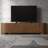 Meubles de maison meubles de salon tables console en bois console média avec tiroir de rangement meuble TV