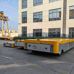 Carrello di Trasferimento Elettrico per Carichi Pesanti con Rotaia in Acciaio e Controllo AGV - Product Image 3