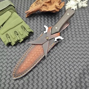 Cuchillo de Hoja Fija Multifuncional de Alta Calidad Archangel Blade, Personalizable, de Acero Inoxidable y Madera, Compatible con OEM, 1 Año de Garantía, 200MM - Product Image 2