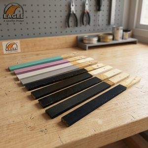 Professional Set 8 Flat Emery Sanding Sticks for Jewelry <b>Polishing</b> 0.200 kg Made India Eagle-Leading Jewelry Tools Machine - Product Image 3