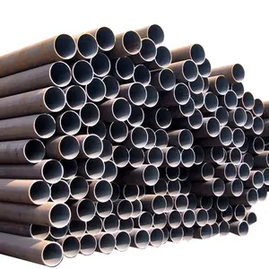 Q355 tubo tubo in acciaio al carbonio da 10 pollici 40 tubi filettati in acciaio al carbonio rivestiti di nero tubo tondo in acciaio al carbonio