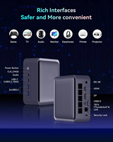 Nuevo SEEKMINI AI Nano Mini PC PH095X Intel Core I3/I5/I7 de 10 Núcleos, Windows 11, SSD+DDR5 RAM de 64 GB GDDR5, 1 Año de Garantía, Uso Comercial