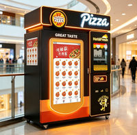 Robot distributeur de pizzas, four infrarouge, machine à pizzas, distributeur automatique de pizzas, prix