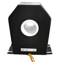 Capteur de courant de fuite à bobinage en cuivre à effet Hall à flux magnétique nul, boîtier métallique, trou de 26 mm, 0,05 mA, détection à partir de 0,05 mA