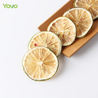 Tranches de citron vert séchées de vente directe d'usine tranche de citron vert sec de qualité alimentaire naturelle pour pot-pourri décoration thé aux fruits boire
