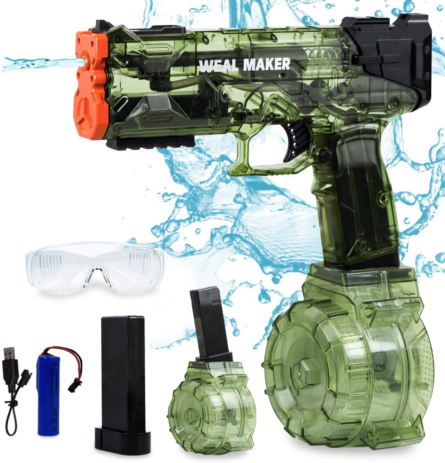 สีเขียว