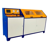Banc d'essai d'éclatement de pression Tester le maintien de la pression et l'éclatement des bouteilles de gaz et des tuyaux