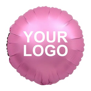 18 Inch Round Shaped <strong>Aluminum</strong> <strong>Foil</strong> <strong>Balloons</strong> For Wedding And Party Decorations Solid Color Helium Customized Logo <strong>Balloons</strong> - Product Image 1
