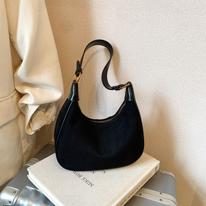 Bolso Hobo de PU para Mujer, Estilo Retro, Diseño de Media Luna, Multiusos, de Hombro, Cruzado, con Asa Superior y Cierre de Cremallera, Tendencia de Moda 2026 - Product Image 5