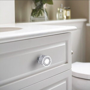 Laiton or cristal tiroir en alliage de Zinc boutons d'armoire poignée de porte d'entrée armoire poignée de porte poignées d'armoire de meubles - Product Image 5