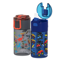 Nouvelle conception, bouteille d'eau de sport sans BPA, bouteille d'eau en plastique pour enfants, bouteille d'eau à sublimation 2027