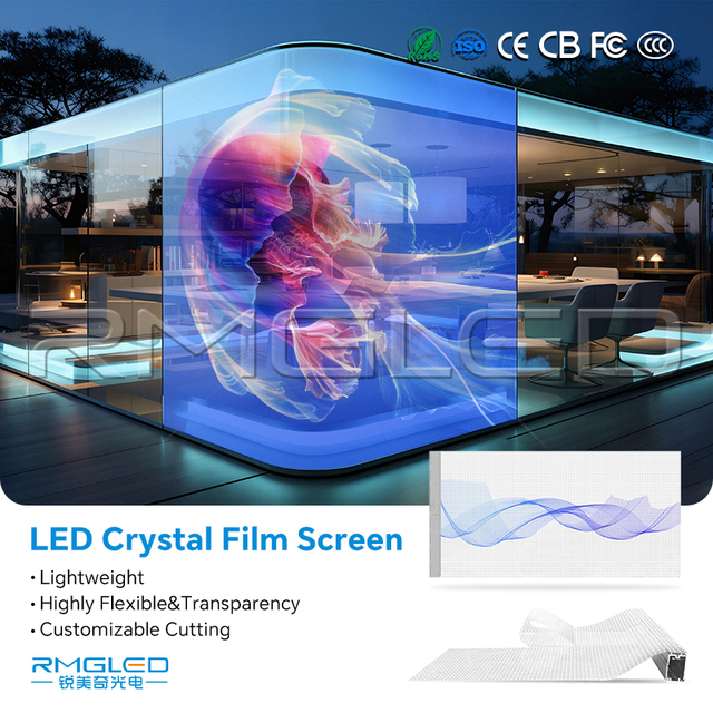 Bulk Order Discount  43 Inch Holographic Transparent Screen Portable Foldable Flexible Holographic Display  with 3-Year Warranty
