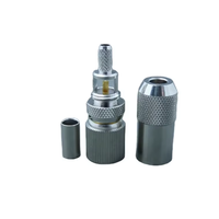 Câble BT3002 75 ohms, fil d'antenne électrique étanche, connecteur mâle L9 à sertir et à souder, bornes de connecteurs L9 1.6/5.6