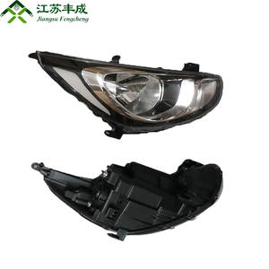 Ensemble de phares avant OLED 12V (phares) pour Hyundai Accent (années-modèles 2011-2013), pièces automobiles - Product Image 2