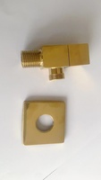 Vanne d'arrêt d'angle de luxe, quart de tour, arrêt de l'évier d'eau, salle de bains, toilettes, cuisine, douche, plomberie