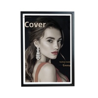 Cadre photo rectangulaire en alliage d'aluminium avec verre acrylique ; Tailles 7, 8, 10 pouces, A4, A3 ; Vente en gros d'usine pour la mise en cadre de certificats
