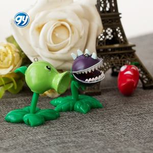 Peashooter <span class=keywords><strong>Plants</strong></span> <span class=keywords><strong>vs</strong></span> <span class=keywords><strong>Zombies</strong></span> หุ่นดอกทานตะวันมันฝรั่งการ์ตูนโมเดลพวงกุญแจตกแต่ง - Product Image 3